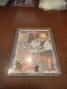 2000 Fleer Showcase Super Natural Brad Johnson #9SN - Picture 1 of 3