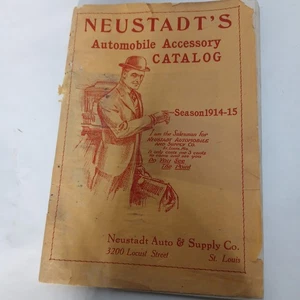 1914 Neustadt’s Catalog automotive parts accessory Motorcycle Auto Speedometer - Bild 1 von 5