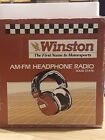 Vintage Winston Racing AM/FM Headphone Radio