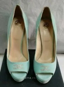 SCARPE VERA PELLE SCAMOSCIATE ELISABETTA FRANCHI MISURA 40 - Imagen 1 de 10