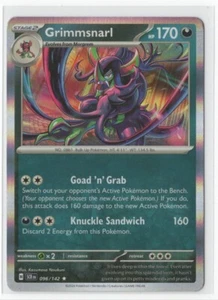 Pokemon Stellar Crown 096/142 Grimmsnarl Holo - Picture 1 of 1
