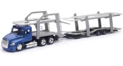 NEW RAY FREIGHTLINER CASCADIA AUTO CARRIER LONG HAUL TRUCKER 1:43 SCALE - Image 1 of 4