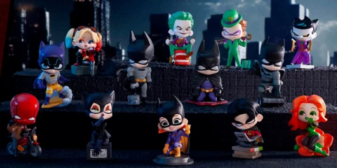 POP MART X Warner DC Gotham City Series Confirmed Blind Box Figure HOT! Cover