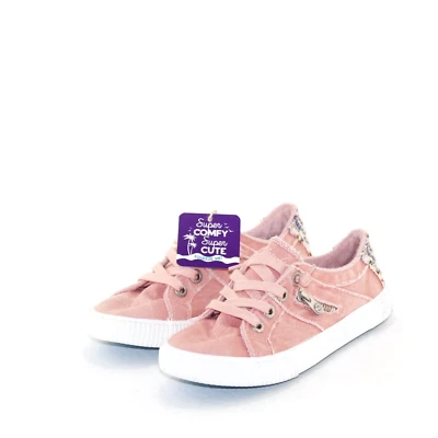 BLOWFISH Mujer Malibu Zapatos planos con cordones Informales Talla 6 M Rosa Lona Superior NUEVO Foto 1 de 4