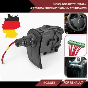 INTERRUPTOR DE PALANCA DE DIRECCIÓN INTERRUPTOR DE INTERMITENTE PARA RENAULT CLIO III KANGOO II 2 GRAND MODUS - Imagen 1 de 8