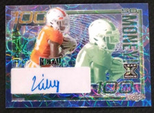 2023 Leaf Metal Cedric Tillman Blue Refractor 3/4 Auto Rookie BROWNS #SM-CT1