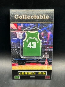 Milwaukee Bucks Thanasis Antetokounmpo jersey lapel pin-Classic Collectable - Picture 1 of 1