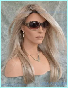 ZARA RENAU LACE FRONT MONOTOP WIG PALM SPRINGS ROOTED BLONDE FS17/101S18-1 - Picture 1 of 12