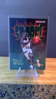 GARY PAYTON 1995-96 NBA Hoops Rock the House Seattle Supersonics #386 - Image 1 of 2