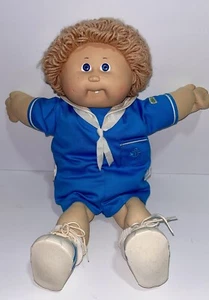 Cabbage Patch Kids Sailor Boy HM6 Factory OK Tan Hair and Blue Eyes 1985 - Bild 1 von 11
