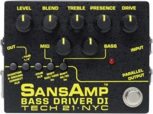 Tech21 SANSAMP DI BSDR-V2 dedicated drive effector & amp simulator & DI - Picture 1 of 4