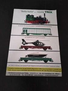 TRIX MODELLEISENBAHN FLACHWAGEN FS FAHRZEUGTRANSPORT CARABINIERI WAGEN - Bild 1 von 1