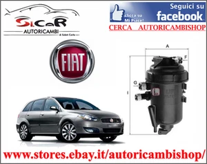 KIT FILTRO GASOLIO COMPLETO FIAT CROMA 194 1.9D Multijet DA 115CV >  - Foto 1 di 5