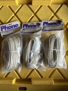 Lot Of 3 Packages Of 100 Ft. Phone Wire, Brand New, NO CLIPS, FREE SHIP - Picture 1 of 8