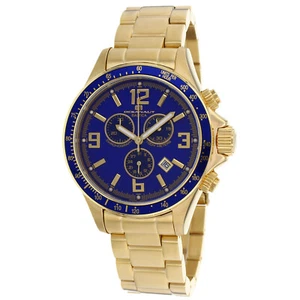 Oceanaut Baltica Swiss Chronograph All Gold/Blue Dial - Picture 1 of 1