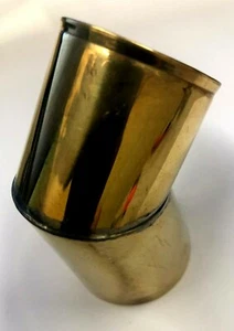 Gramophone Phonograph 78 rpm Brass Elbow Part fits Horn to Bracket - Picture 1 of 4