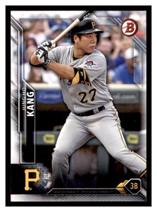 2016 Bowman #75 JUNG HO KANG Pittsburgh Pirates