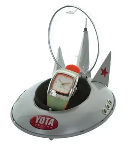 Reloj YOTA Espacio Inusual De Colección Todo Inoxidable Nuevo Antiguo Stock YSPA23B - Imagen 1 de 6