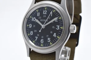【EXC+5】Benrus Vietnam MIL-W-46374 Manual Wind Mechanical Military Watch JAPAN - Picture 1 of 21