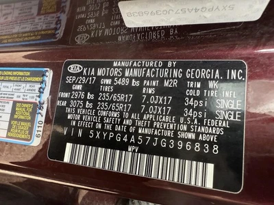 Used Front Right Suspension Strut fits: 2018 Kia Sorento Front FWD Front Right G - Image 1 of 4