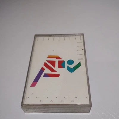 Tangerine Dream OPTICAL RACE Cassette 409 557 **WEST GERMAN 1ST ISSUE 1988** - Image 1 of 4