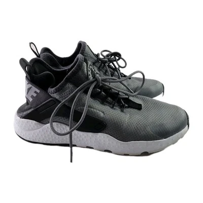 Кроссовки беговые женские Nike Air Huarache Run 819151-007 серые черные на шнуровке 9 - Изображение 1 из 4
