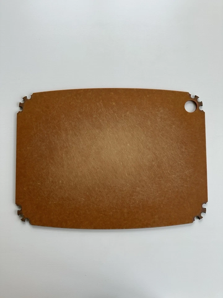 Epicurean Cutting Board Large Wood Color With Rubber Grip At Corner - Image 1 of 4