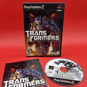 Transformers Revenge of the Fallen (PlayStation 2 PS2) CIB Black Label TOP - Bild 1 von 10