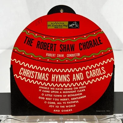 The Robert Shaw Chorale - Christmas Hymns And Carols 7" EP Record 45 RPM RCA Foto 1 de 4