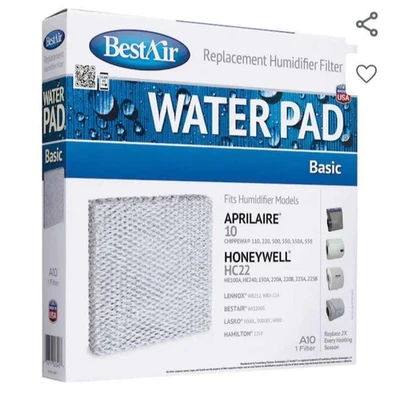 Best Air Replacement Humidifier Filter Water Pad Basic Aprilaire Honeywell A10 - Image 1 of 3