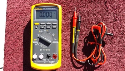 FLUKE 87V *¡COMO NUEVO!* ¡VERDADERO MULTÍMETRO INDUSTRIAL RMS!  COSTO $529.99 ¡NUEVO! Foto 1 de 3
