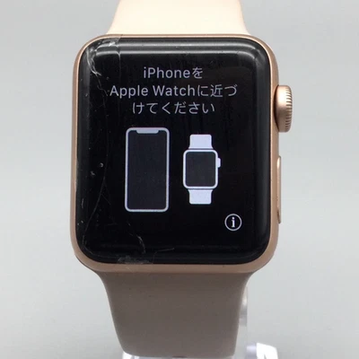 Apple Watch Series 3 Smart Watch Unisex 38mm Untested For Parts or Repair - Image 1 of 4