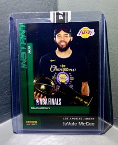 JaVale McGee 2020 Panini LA Lakers NBA Champions #15 Green Parallel Card 10/10 - Photo 1 sur 2