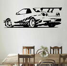 GTR Sports Car R34 Roadster Wall Stickers Vinyl F1 Speed Race Decals Home Decor