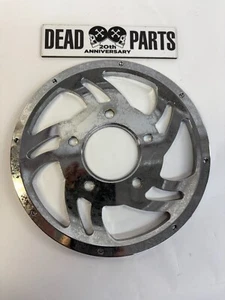 Harley cromo billet 5 radios disco freno rotor centro LooK - Imagen 1 de 3