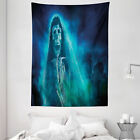 Halloween Tapestry Gothic Ghost Print Wall Hanging Decor