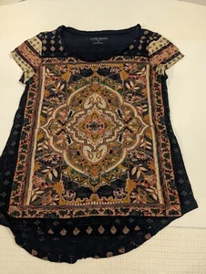 Bohemian T-Shirt der Marke Lucky - Größe S - Bild 1 von 4