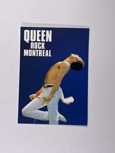Queen Freddie Mercury Postcard Flyer Queen Rock Montreal Promotion October 2007 - Picture 1 of 12