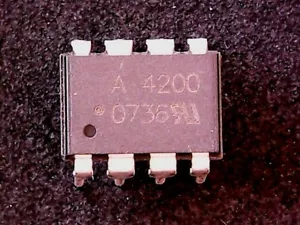 HCPL-4200 - Avago Optically Coupled 20 mA Current Loop Receiver A4200 (DIP-8) - Foto 1 di 2