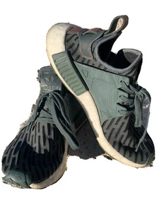 Adidas Ultraboost Nmd Primeknit Ivy Green Running Sneakers Shoes Women's Sz 9 - Picture 1 of 15