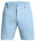 UNDER ARMOUR MENS UA ISO-CHILL AIRVENT GOLF TAPER SHORTS- 32 -BLIZZARD/HALO GRAY