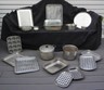 18 VTG 1950s KITCHEN ALUMINUM OVEN ROASTER STOVE BAKEWARE STOCK POTS BAKING PANS