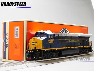 LIONEL BTO CSX B&O LEGACY ES44AC #1827 DIESEL LOCOMOTIVE O GAUGE 2433580 NEW - Image 1 of 4