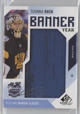 2016-17 Upper Deck SP Game Used Banner Year Winter Classic Tuukka Rask #BWC-TR