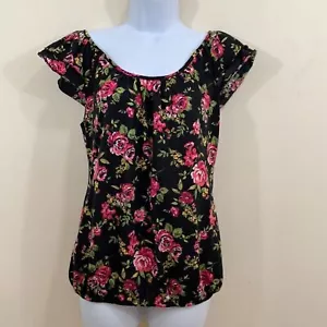 Camisa Floral Manga Corta No Boundaries Talla L - Imagen 1 de 8