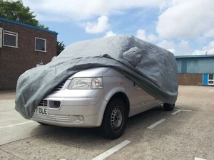 T4/T5 LWB Camper Van 'Stormforce' Outdoor Fitted Car Cover - Picture 1 of 4