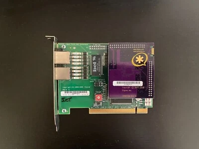 DIGIUM TE205P Dual T1/E1 PCI: Rev.C + Echo Cancel - Top VoIP Card Solution - Image 1 of 4