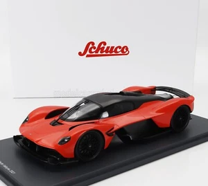 Schuco ASTON MARTIN VALKYRIE 2021 COSMOS ORANGE with Showcase 1/18 Scale New! - Picture 1 of 4