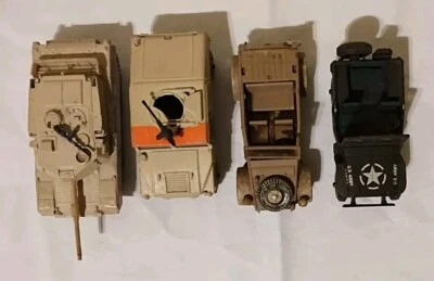 2006 Corgi LOT OF 4 - Jeep Kubelwagen HMMWV M1 Abrams Tank 1:100 Scale Diecast - Image 1 of 3