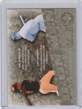 2007 Upper Deck Iron Men #IM42  RARE Cal Ripken Jr./Lou Gehrig Orioles Yankees